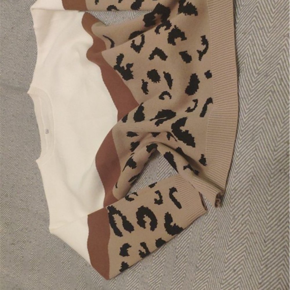 Fashion Leopard Patchwork Autumn Winter 2020 Ladie